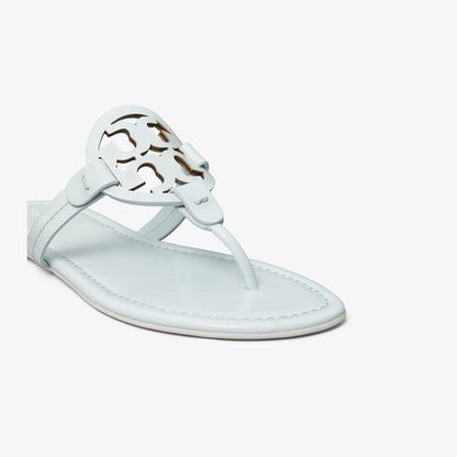 Tory Burch Miller Patent Sandal BLUE WHISPER