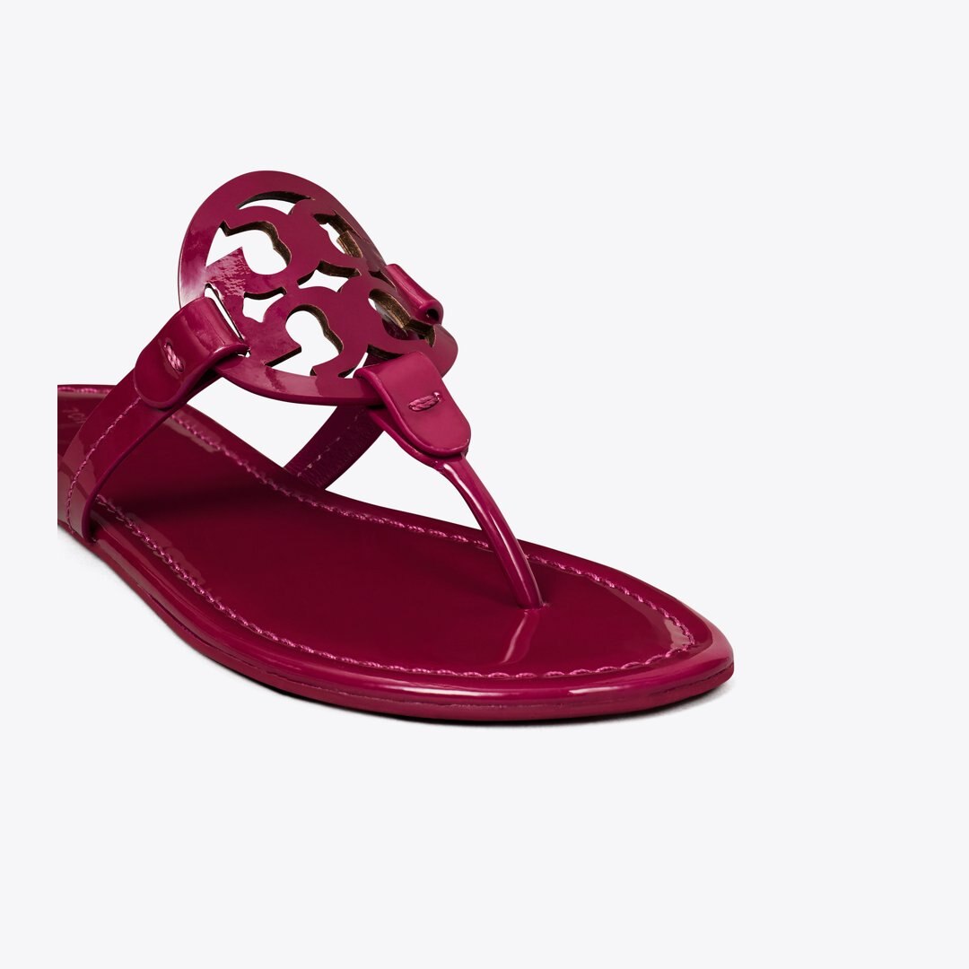 Tory Burch Miller Patent Sandal FUCHSIA SPARK