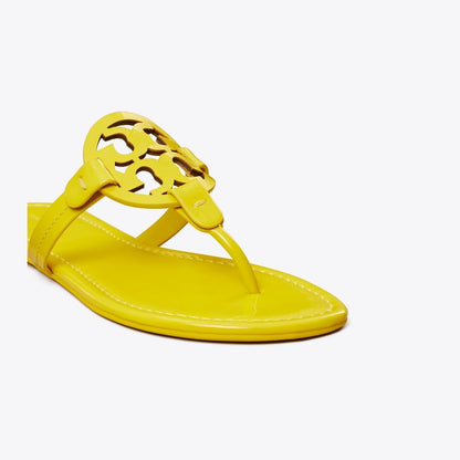 Tory Burch Miller Patent Sandal LEMON RIND