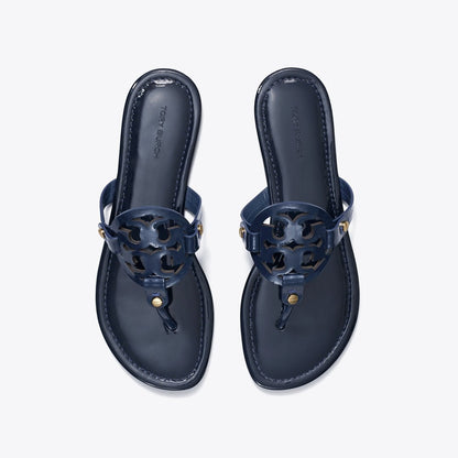 Tory Burch Miller Patent Sandal Perfect Navy