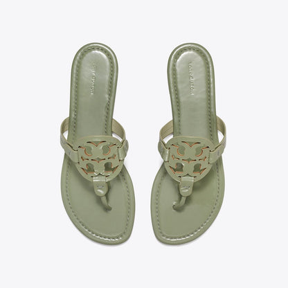 Tory Burch Miller Patent Sandal LIGHT JADE
