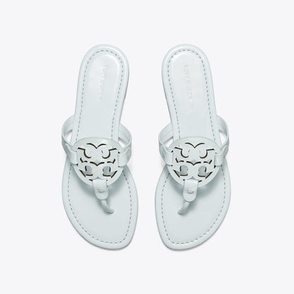 Tory Burch Miller Patent Sandal BLUE WHISPER