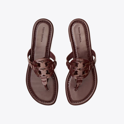 Tory Burch Miller Patent Sandal MERLOT