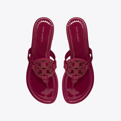 Tory Burch Miller Patent Sandal FUCHSIA SPARK