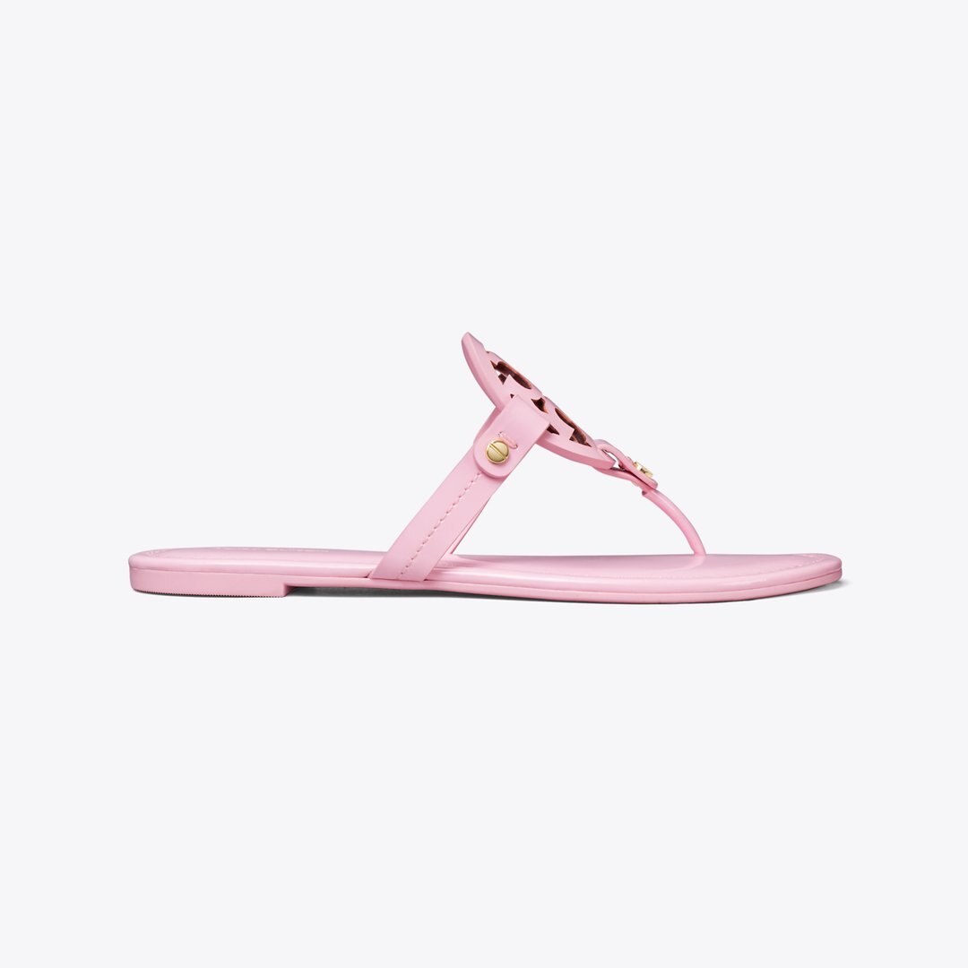 Tory Burch Miller Patent Sandal Petunia