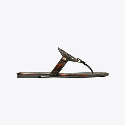 Tory Burch Miller Patent Sandal TORTOISE PATENT