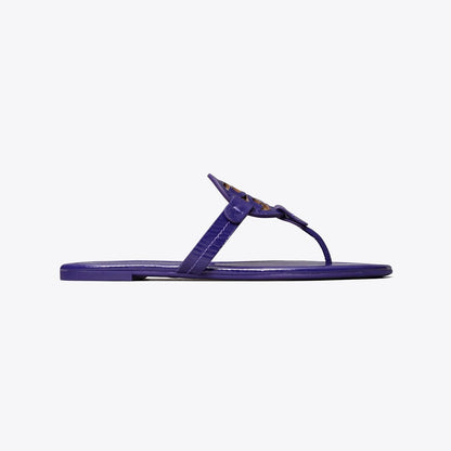 Tory Burch Miller Patent Sandal DEEP PURPLE