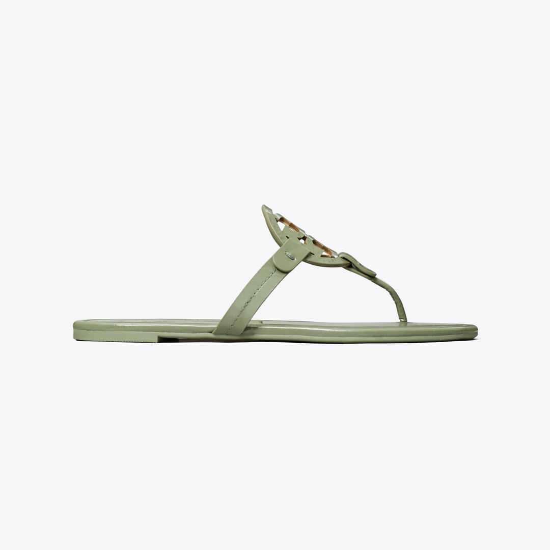 Tory Burch Miller Patent Sandal LIGHT JADE