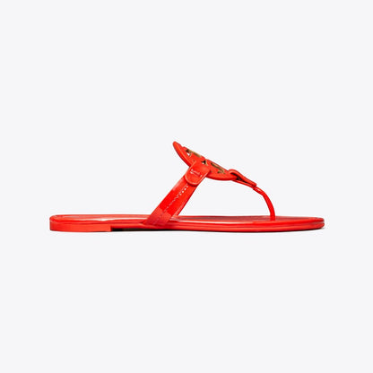 Tory Burch Miller Patent Sandal BLAZING RED