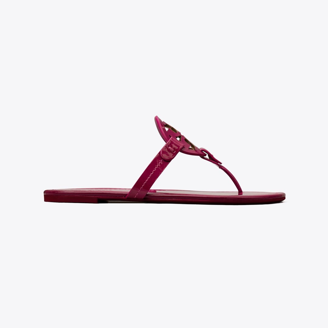 Tory Burch Miller Patent Sandal FUCHSIA SPARK