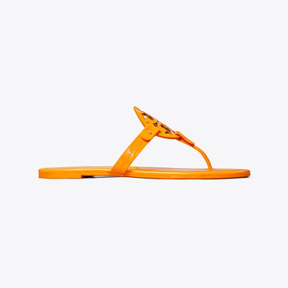Tory Burch Miller Patent Sandal ORANGE CITRUS