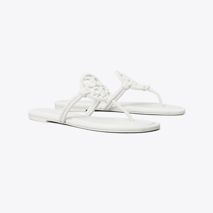 Tory Burch Miller Pav Knotted Sandal OPTIC WHITE