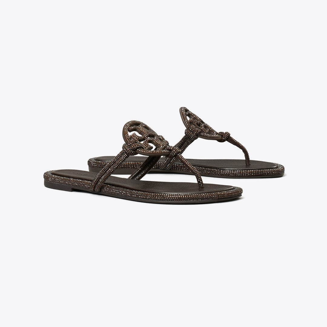 Tory Burch Miller Pav Knotted Sandal COCOA