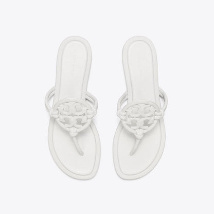 Tory Burch Miller Pav Knotted Sandal OPTIC WHITE