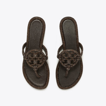 Tory Burch Miller Pav Knotted Sandal COCOA