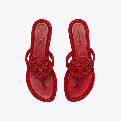Tory Burch Miller Pav Knotted Sandal RUBY