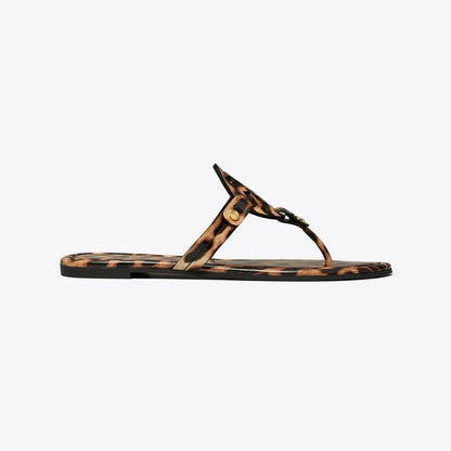 Tory Burch Miller Printed Patent Sandal CLASSIC LEOPARD