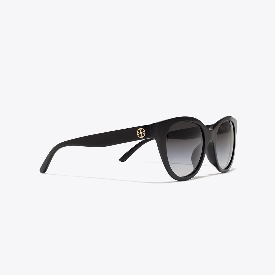 Tory Burch Miller Round BLACK/GREY GRADIENT