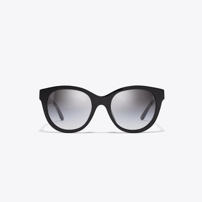 Tory Burch Miller Round BLACK/GREY GRADIENT