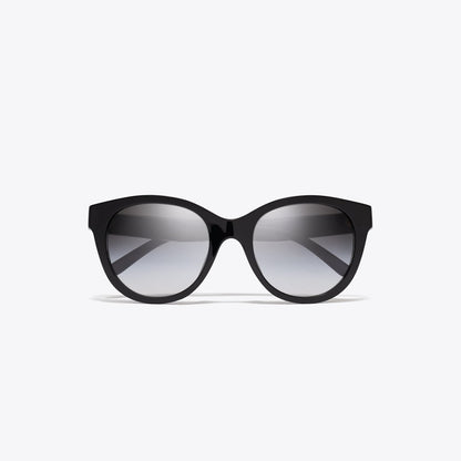 Tory Burch Miller Round BLACK/GREY GRADIENT