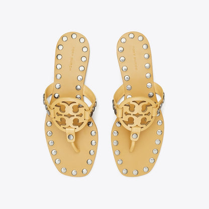 Tory Burch Miller Studded Sandal CANTUCCI / SILVER