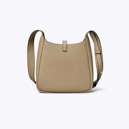 Tory Burch Miller Swing Crossbody Bag Soft Cement