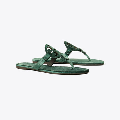 Tory Burch Miller Velvet Sandal DEEP TEAL