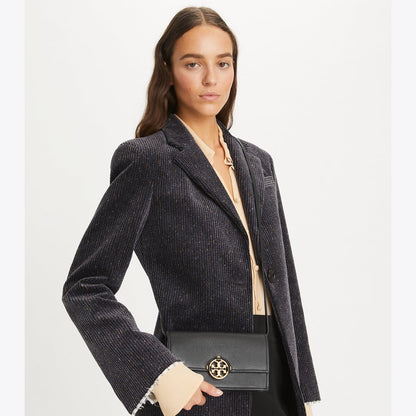 Tory Burch Miller Wallet Crossbody Black