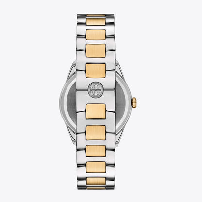 Tory Burch Miller Watch IVORY/TWO-TONE