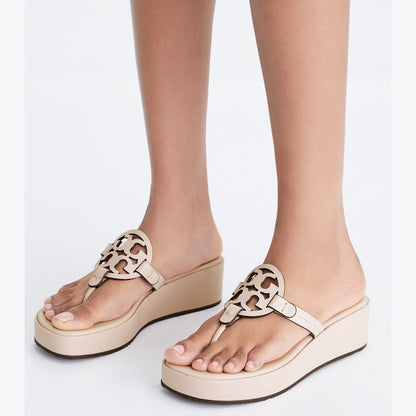 Tory Burch Miller Wedge Sandal SOFT PINK