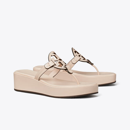 Tory Burch Miller Wedge Sandal SOFT PINK