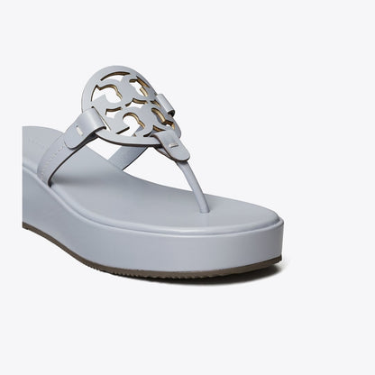 Tory Burch Miller Wedge Sandal VAPOR BLUE