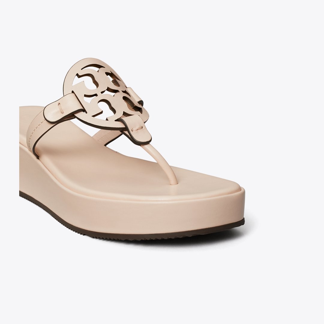 Tory Burch Miller Wedge Sandal SOFT PINK