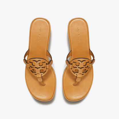 Tory Burch Miller Wedge Sandal WALNUT