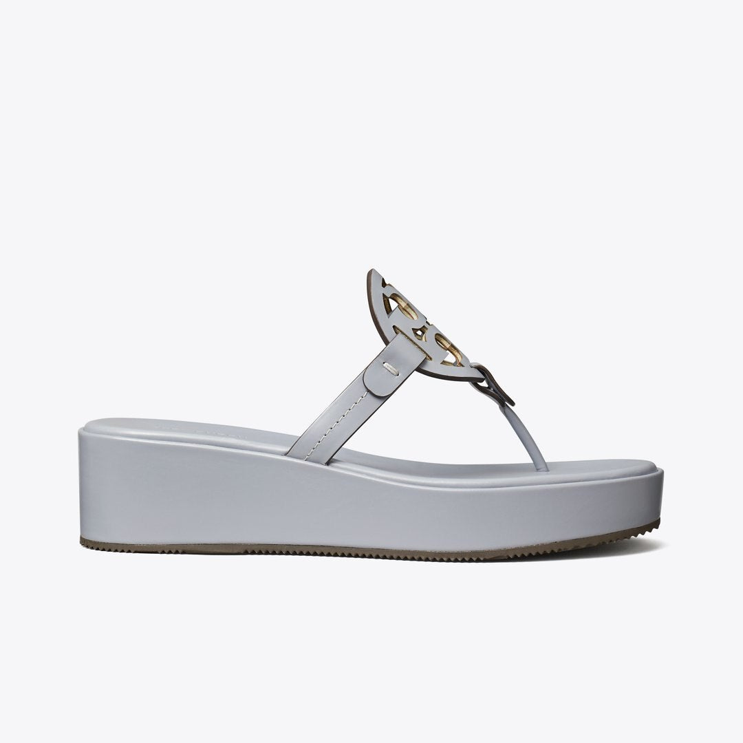 Tory Burch Miller Wedge Sandal VAPOR BLUE