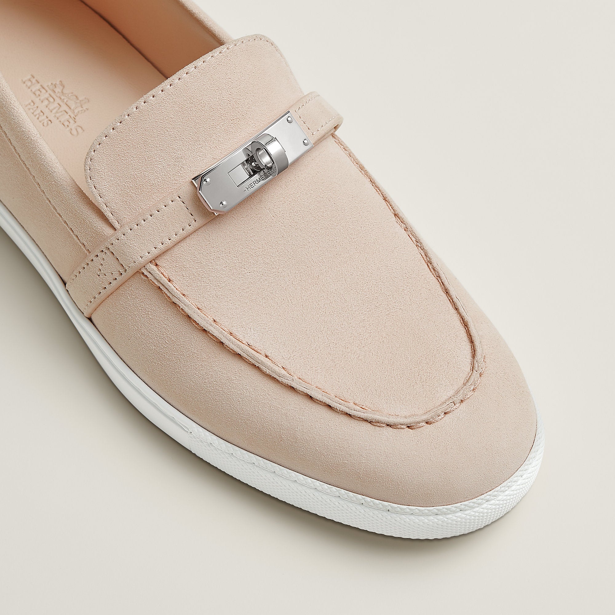  Hermes Mind Loafer Rose Palomino