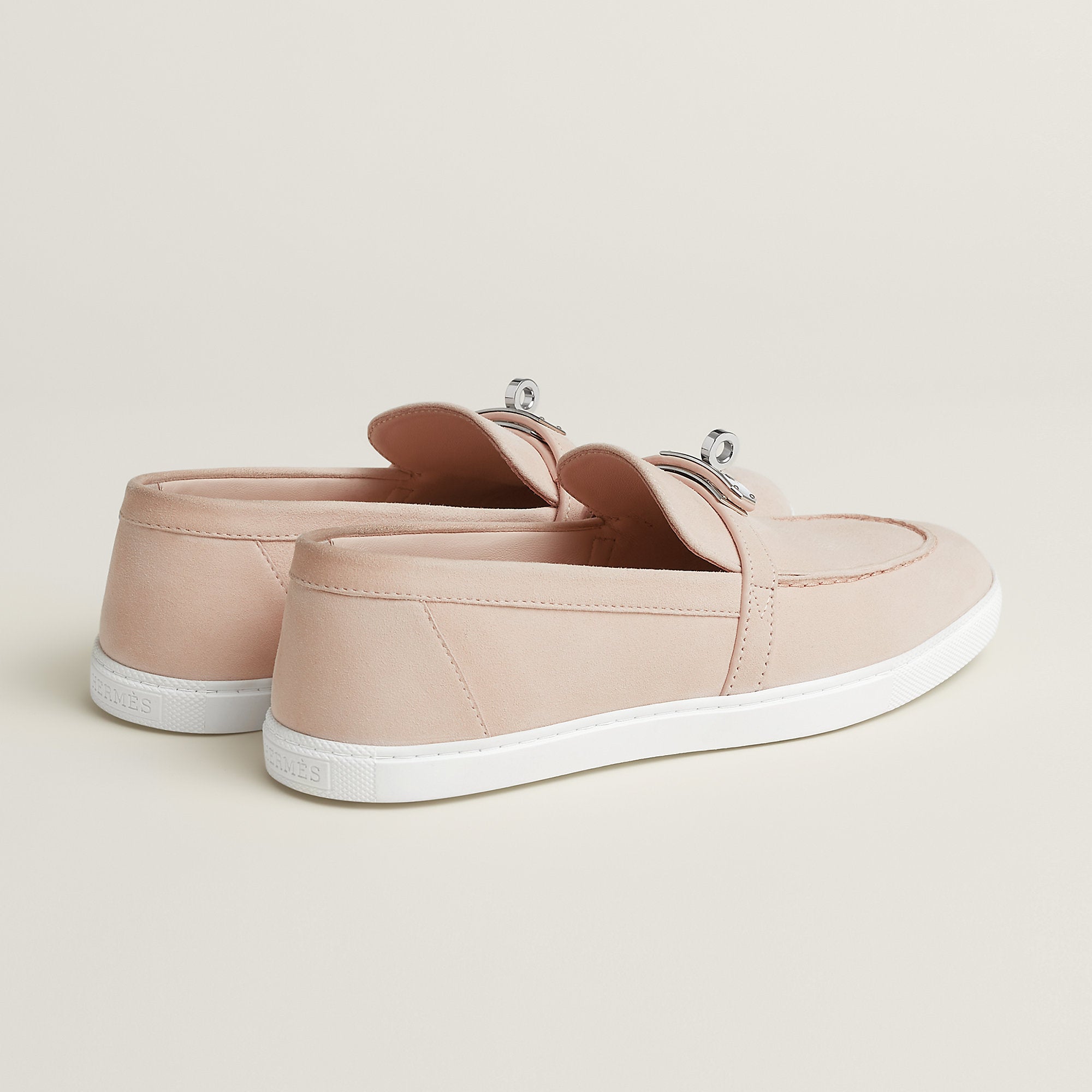  Hermes Mind Loafer Rose Palomino
