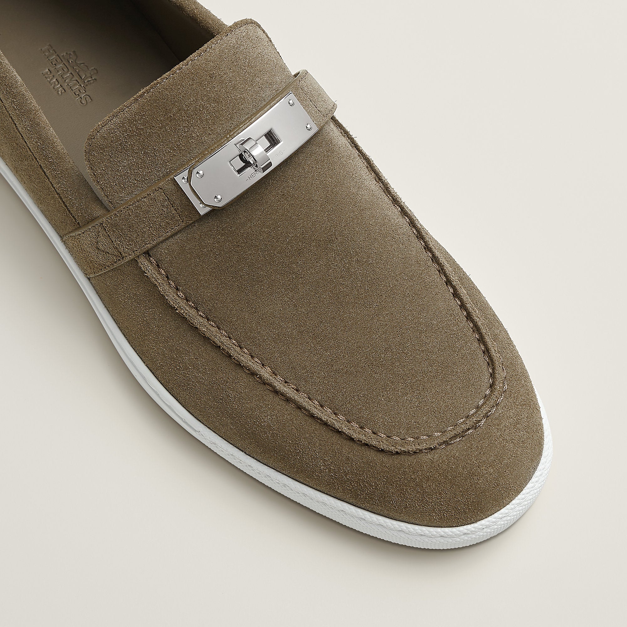  Hermes Mind Loafer Toupe