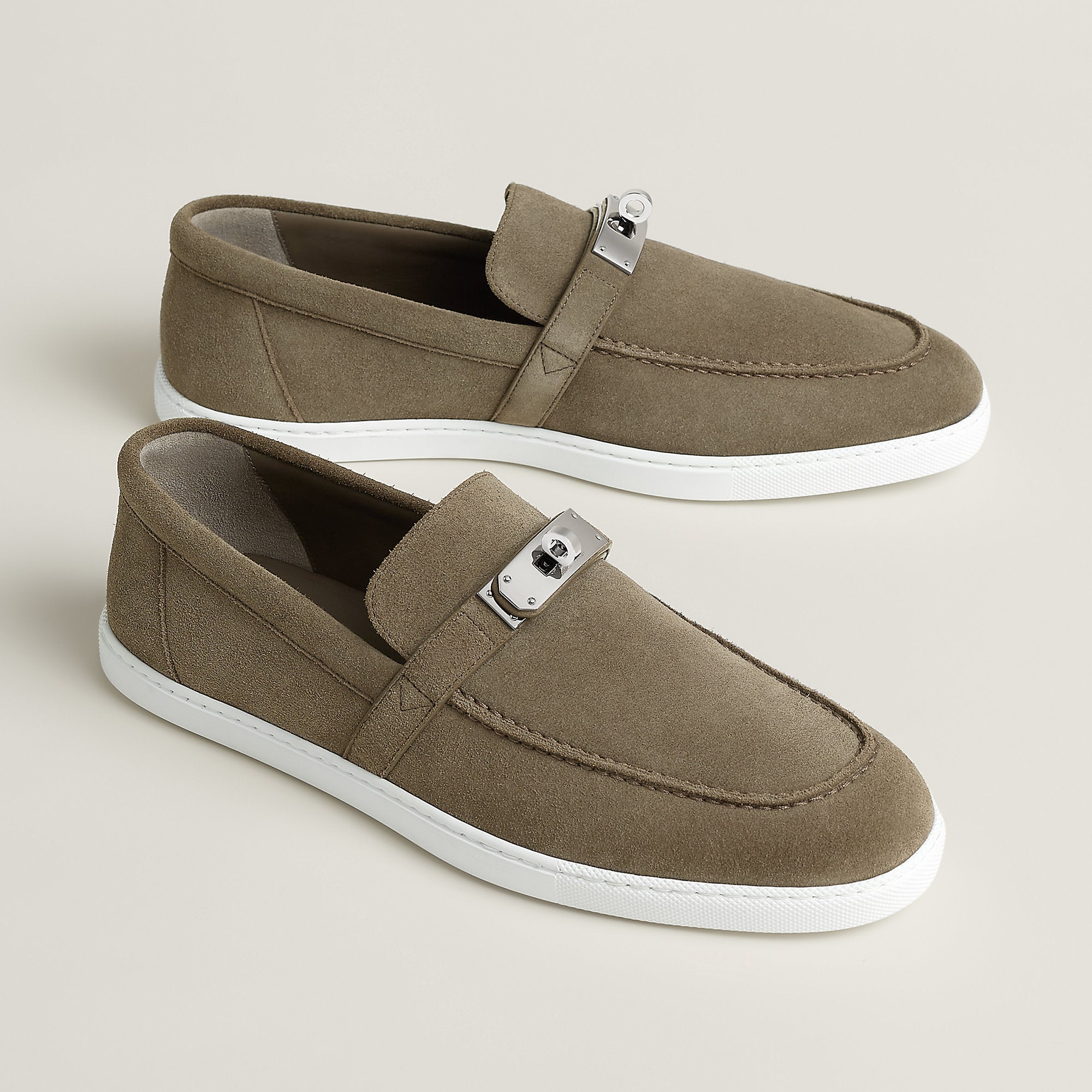  Hermes Mind Loafer Toupe