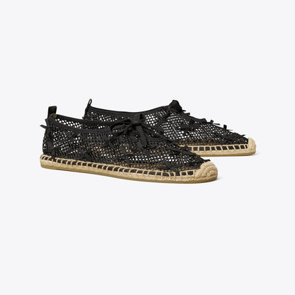 Tory Burch Mini Bow Mesh Espadrille PERFECT BLACK / PERFECT BLACK