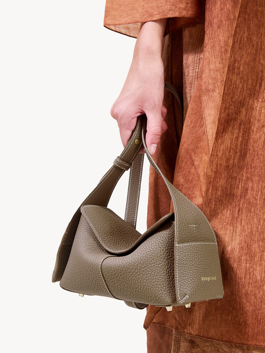 Songmont Mini Drippy Roof Bag Taupe