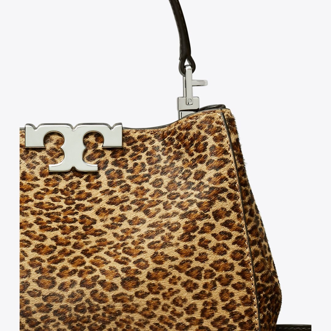 Tory Burch Mini Eleanor Calf Hair Satchel Multi