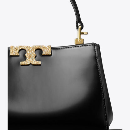 Tory Burch Mini Eleanor Pav Satchel Black