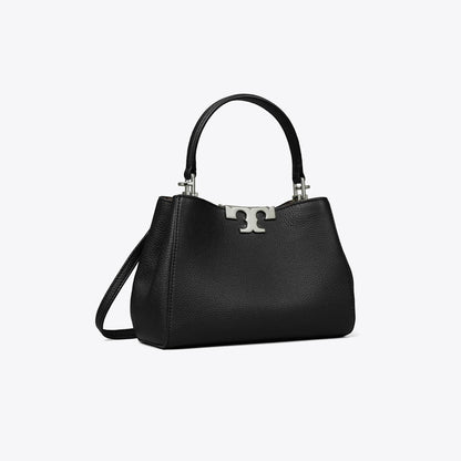 Tory Burch Mini Eleanor Soft Satchel Black