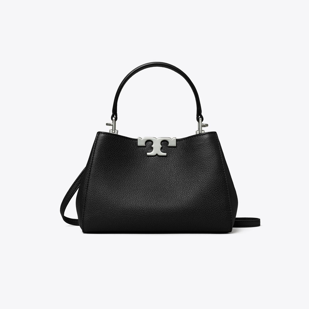 Tory Burch Mini Eleanor Soft Satchel Black