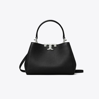 Tory Burch Mini Eleanor Soft Satchel Black