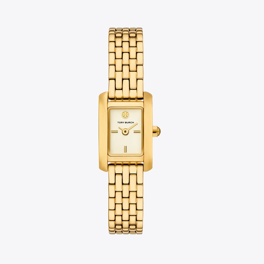 Tory Burch Mini Eleanor Watch IVORY/GOLD