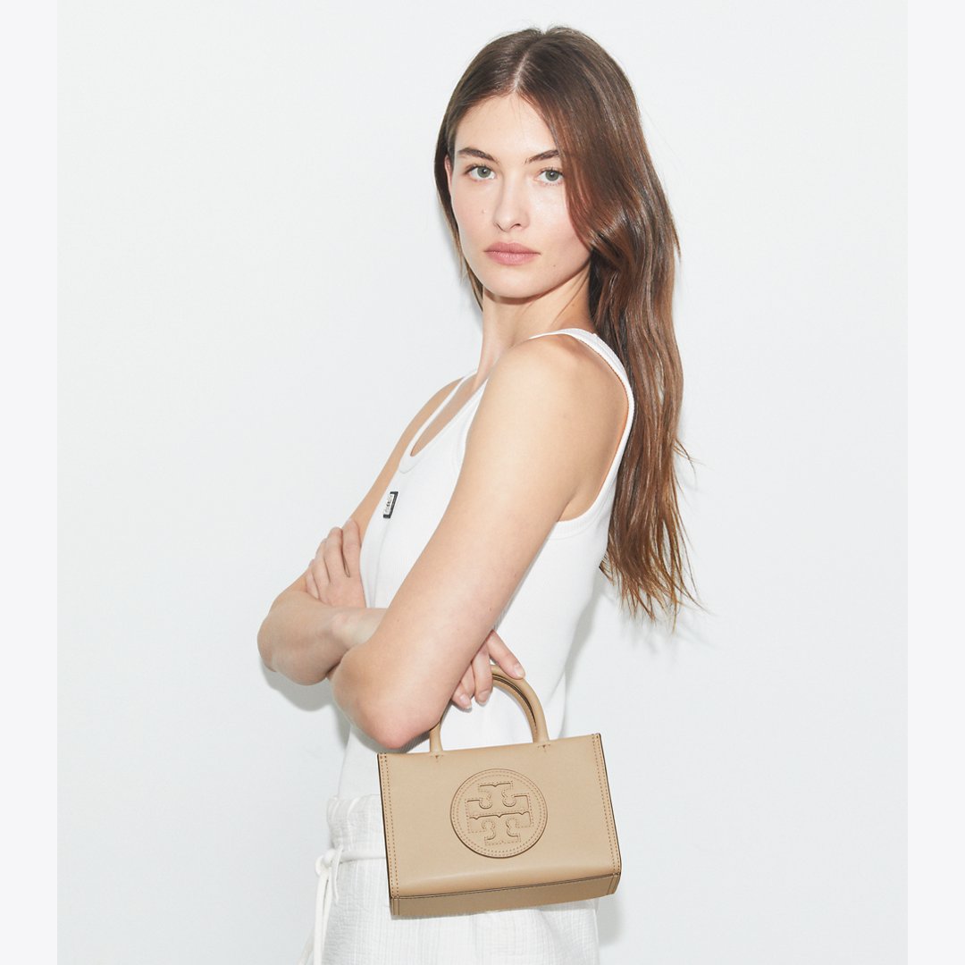 Tory Burch Mini Ella Bio Tote Fresh Clay