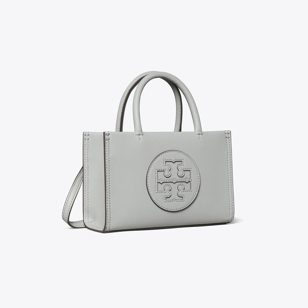 Tory Burch Mini Ella Bio Tote Gray