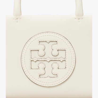 Tory Burch Mini Ella Bio Tote Warm White